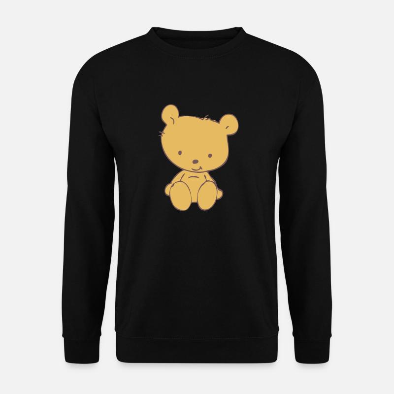 Toy Teddy Bear - Unisex Pullover - Schwarz