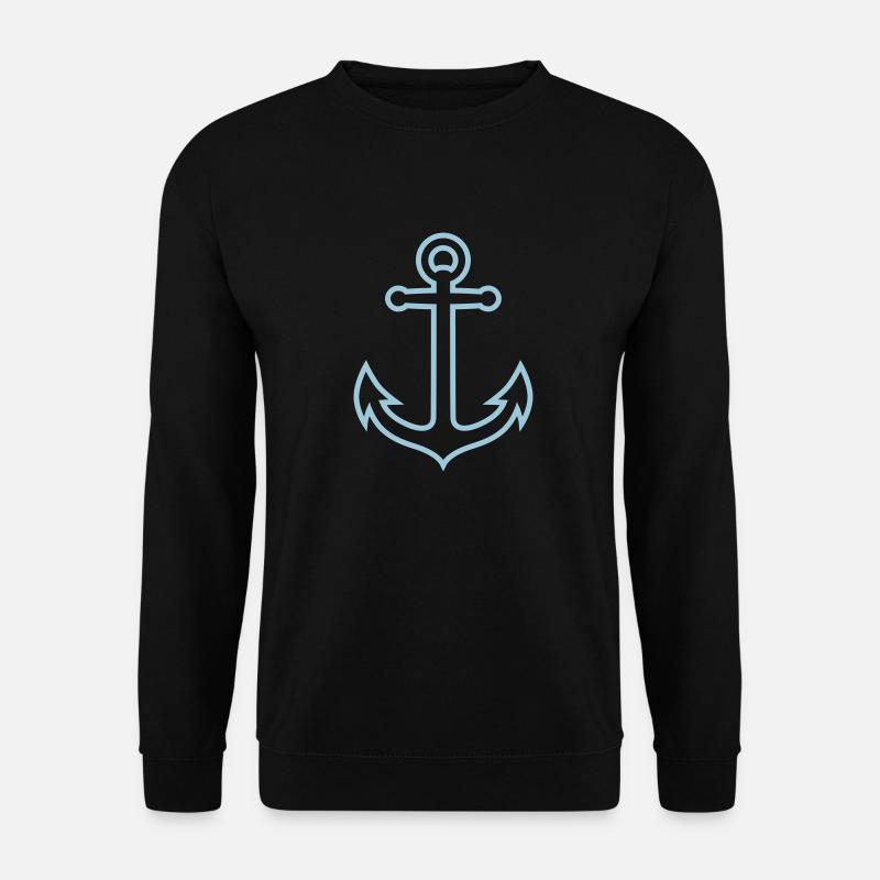 Anker - Unisex Pullover - Schwarz