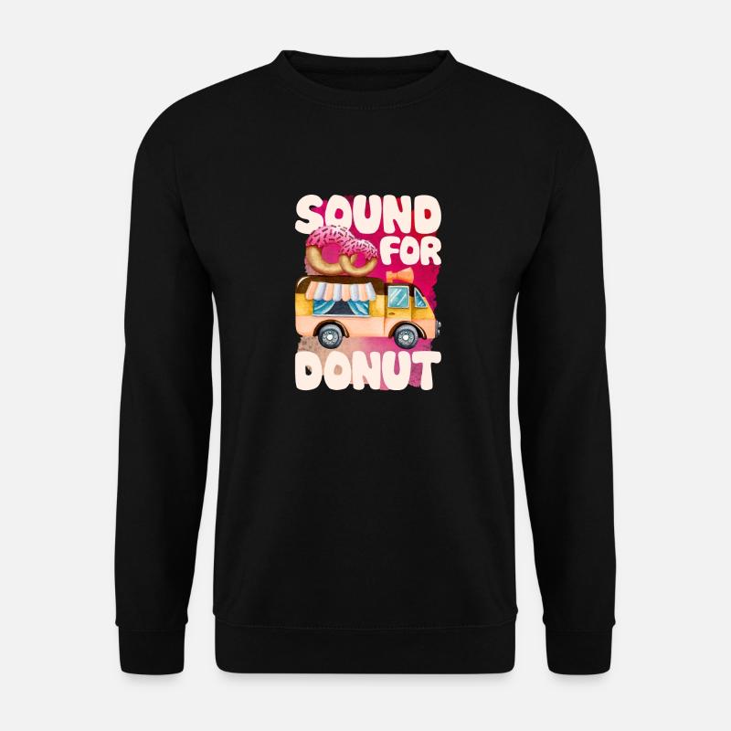 Ton für Donut - Unisex Pullover - Schwarz