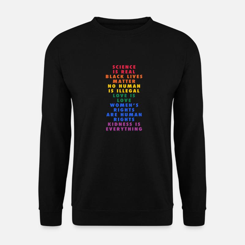 Schwulenstolz - Unisex Pullover - Schwarz