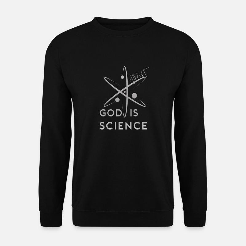 God is science - Unisex Sweatshirt - black