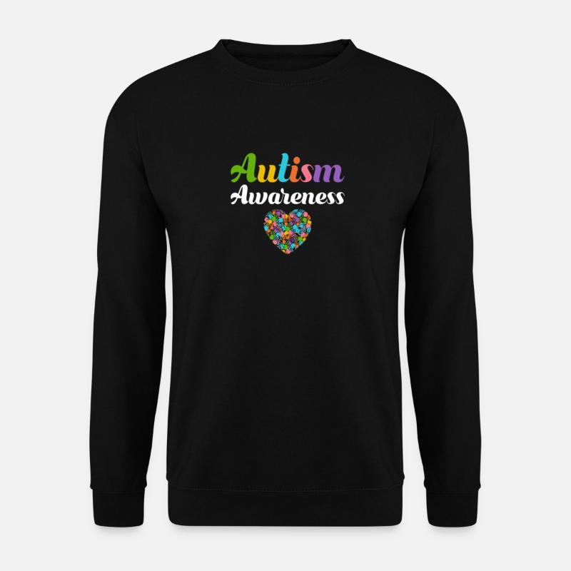 Sensibilisation à l’autisme - Sweat-shirt Unisexe - noir