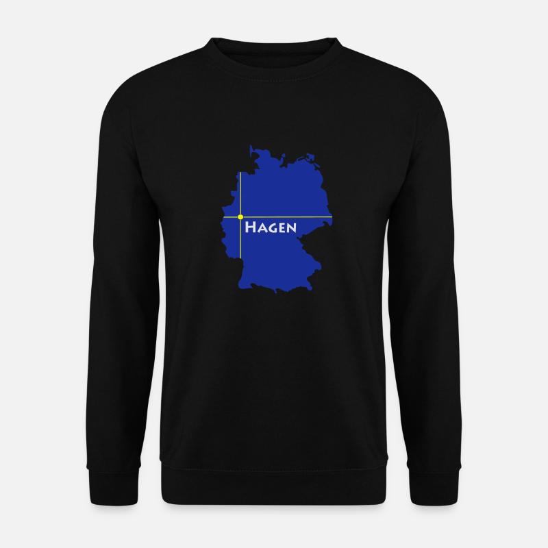 hagen - Unisex Pullover - Schwarz
