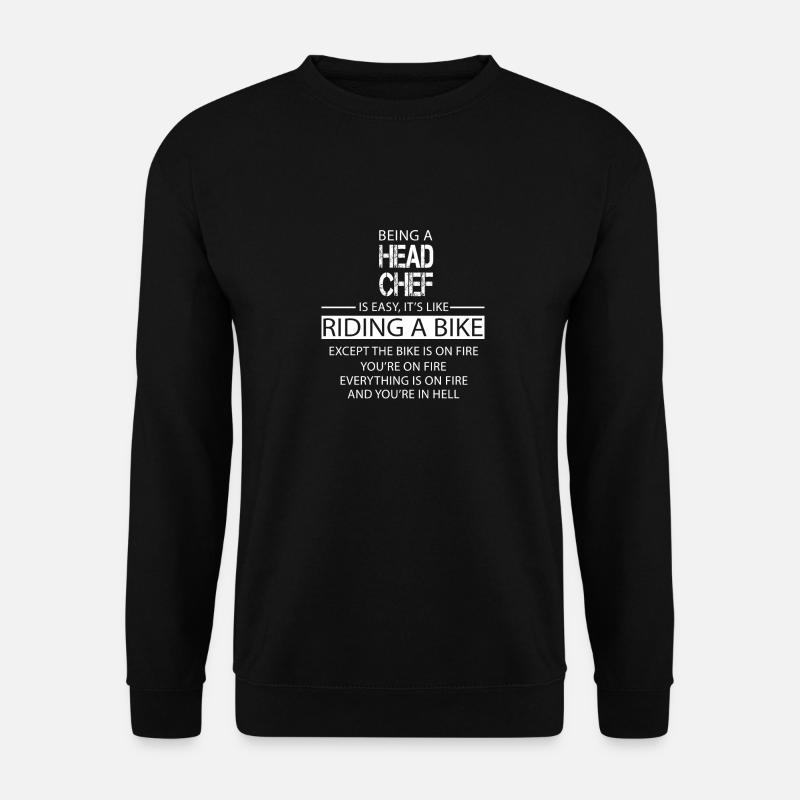 Head Chef - Unisex Sweatshirt - black