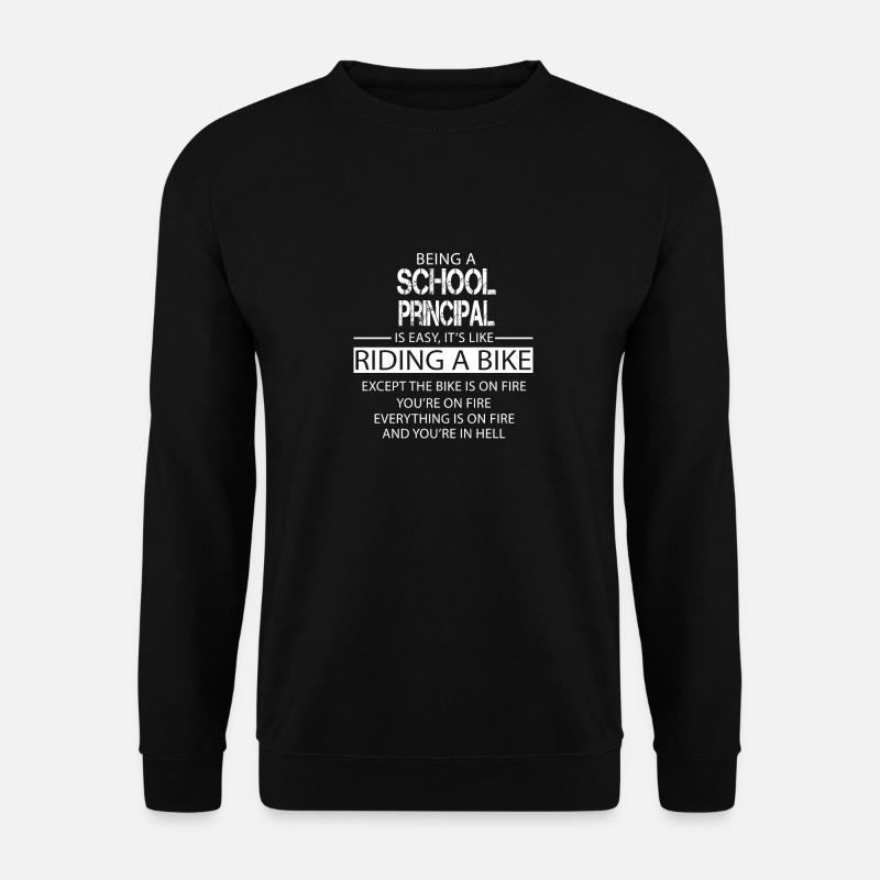 School Principal - Unisex Sweatshirt - black