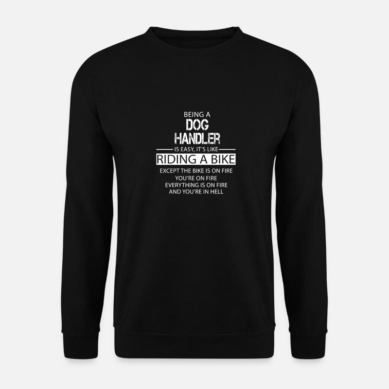 Dog Handler - Unisex Sweatshirt - black