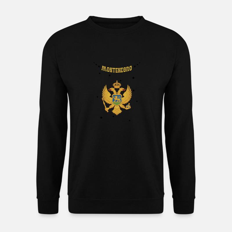 Montenegro - Unisex Pullover - Schwarz