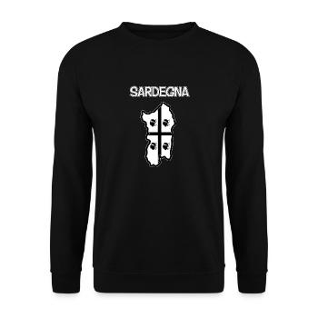 Sardinien - Unisex Pullover - Schwarz - Vorne - Alina (178cm) & Michal (187cm)