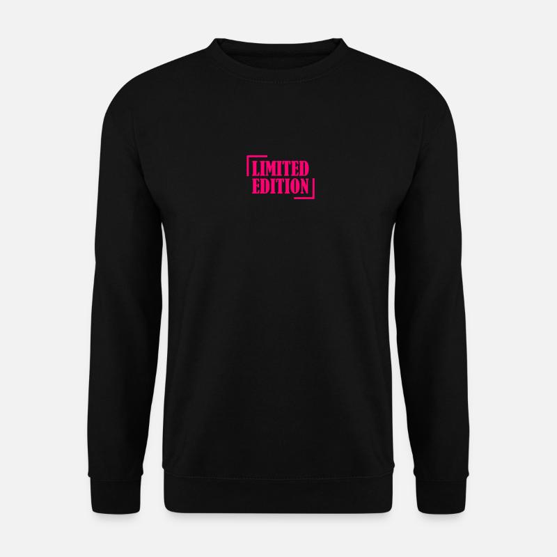 limited edition. - Unisex Pullover - Schwarz