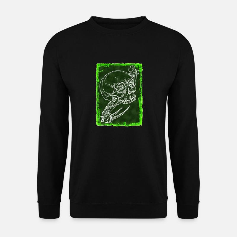 Skull - Unisex Sweatshirt - black