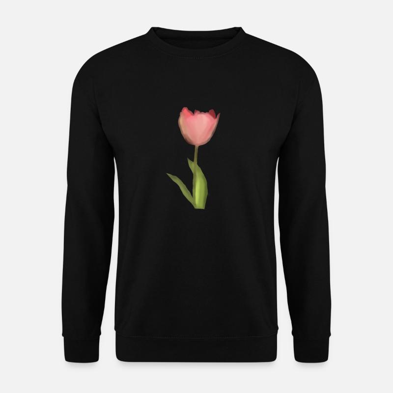Tulpe - Unisex Pullover - Schwarz