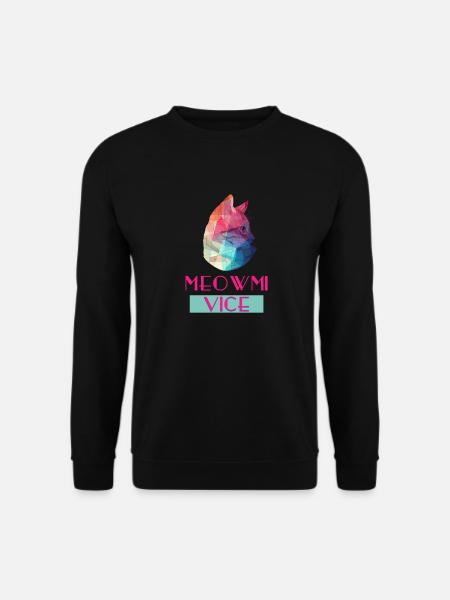 Meowmi Vice - Unisex Sweatshirt - black