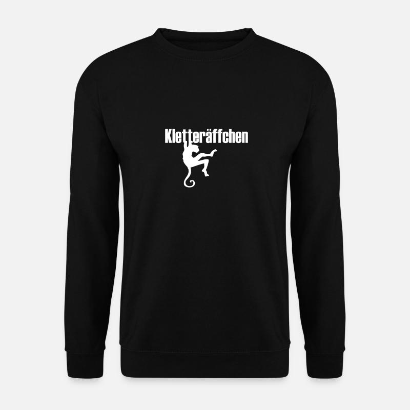 Kletteräffchen - Unisex Pullover - Schwarz