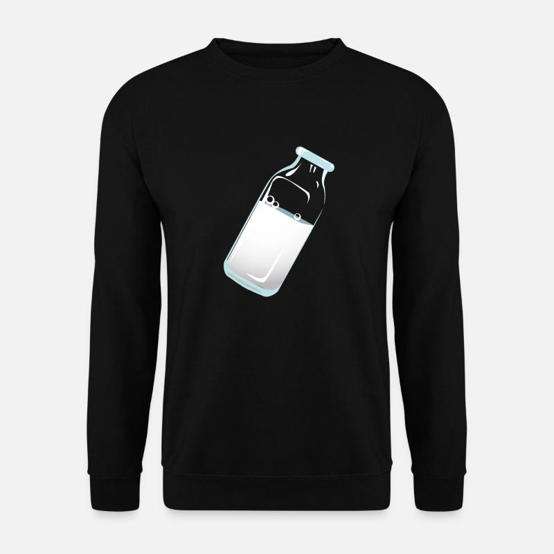 Milk - Unisex Sweatshirt - black