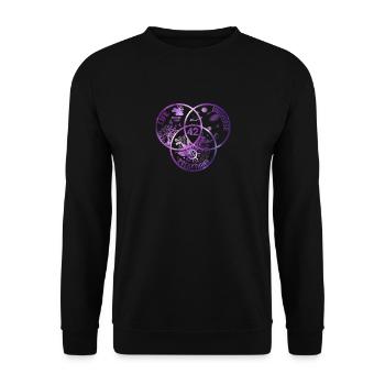 42 Answer to Life Universe and Everything T Shirt - Unisex Pullover - Schwarz - Vorne - Alina (178cm) & Michal (187cm)