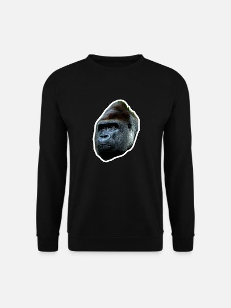 Gorilla cool simple - Unisex Sweatshirt - black