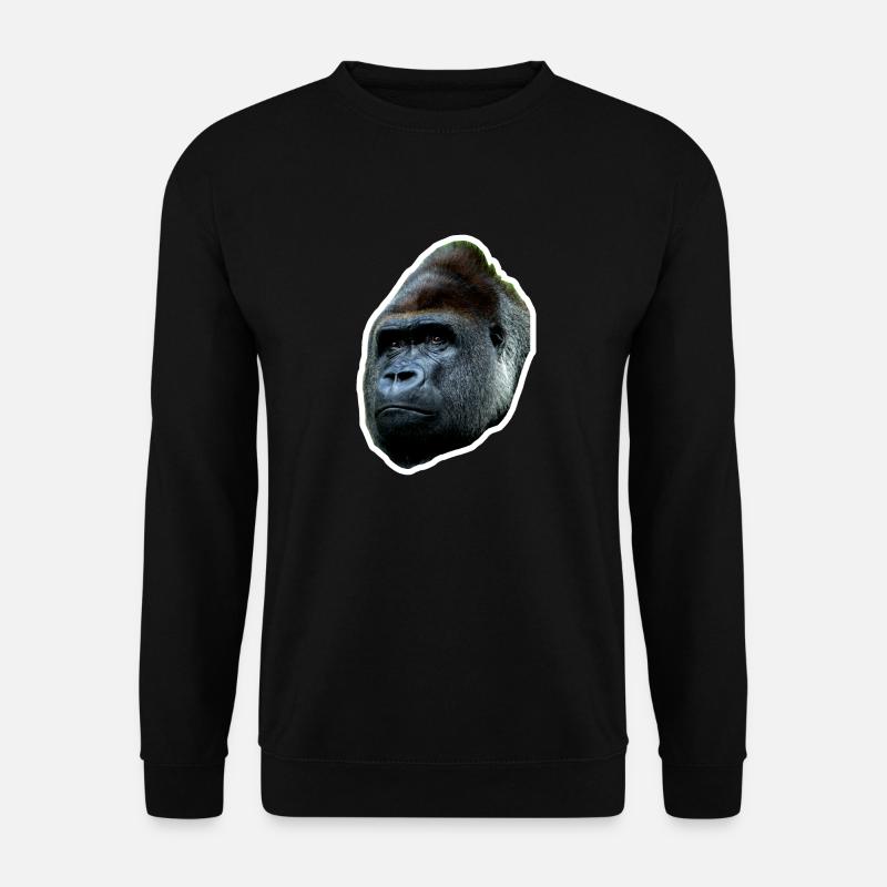 Gorilla cool simple - Unisex Sweatshirt - black