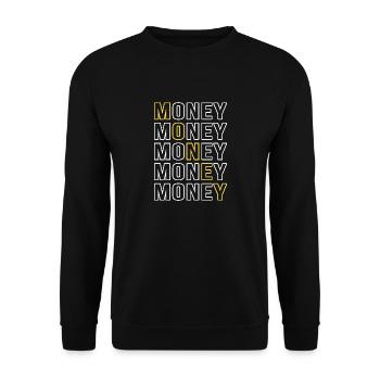 Argent - Sweat-shirt Unisexe - noir - Devant - Alina (178cm) & Michal (187cm)
