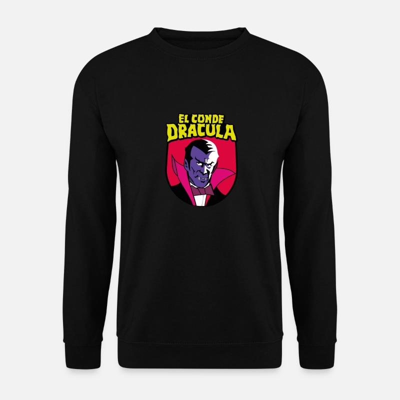 El Conde Dracula - Unisex Pullover - Schwarz