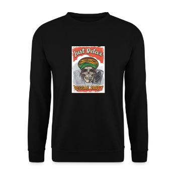 REGGAE PARTY - Sweat-shirt Unisexe - noir - Devant - Alina (178cm) & Michal (187cm)