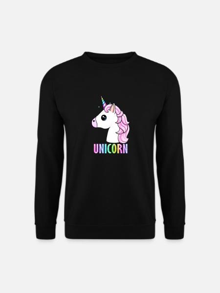 Unicorn - Unisex Sweatshirt - black