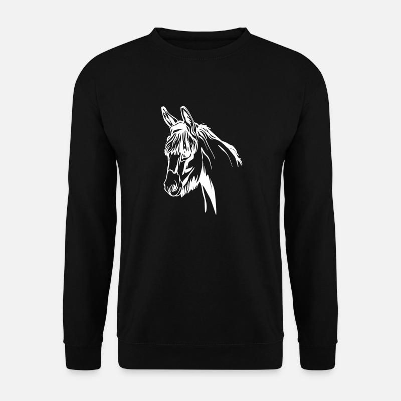 Donkey Esel - Unisex Sweatshirt - black