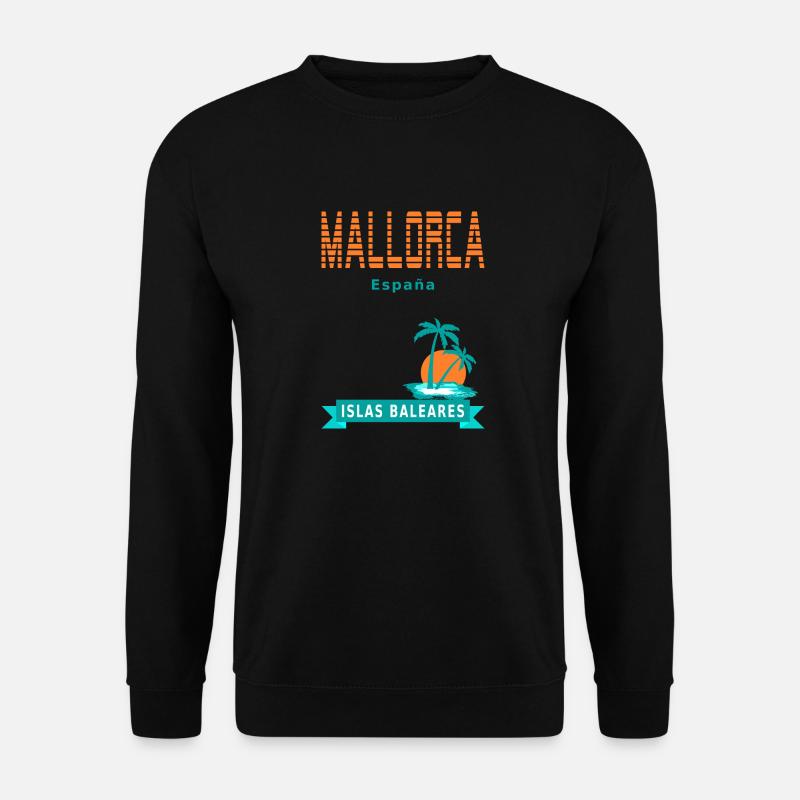 Mallorca - Spanien - Unisex Pullover - Schwarz