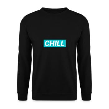 Chill - Sweat-shirt Unisexe - noir - Devant - Alina (178cm) & Michal (187cm)