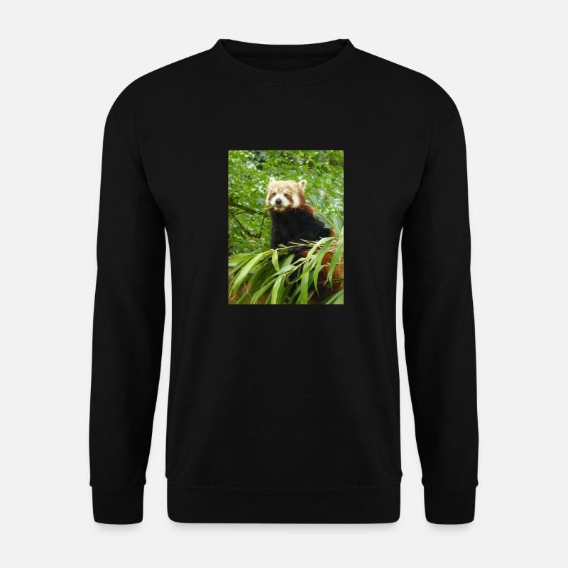 Red Panda - Unisex Sweatshirt - black