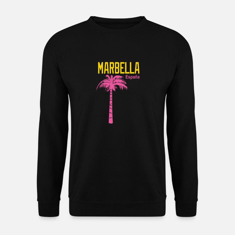 Marbella - Unisex Pullover - Schwarz
