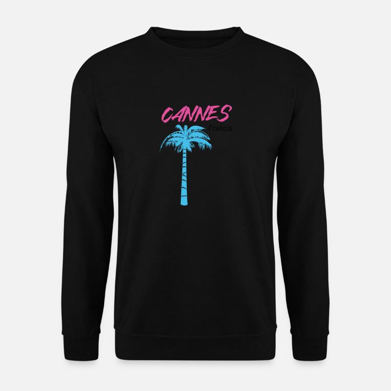 Cannes - Unisex Pullover - Schwarz