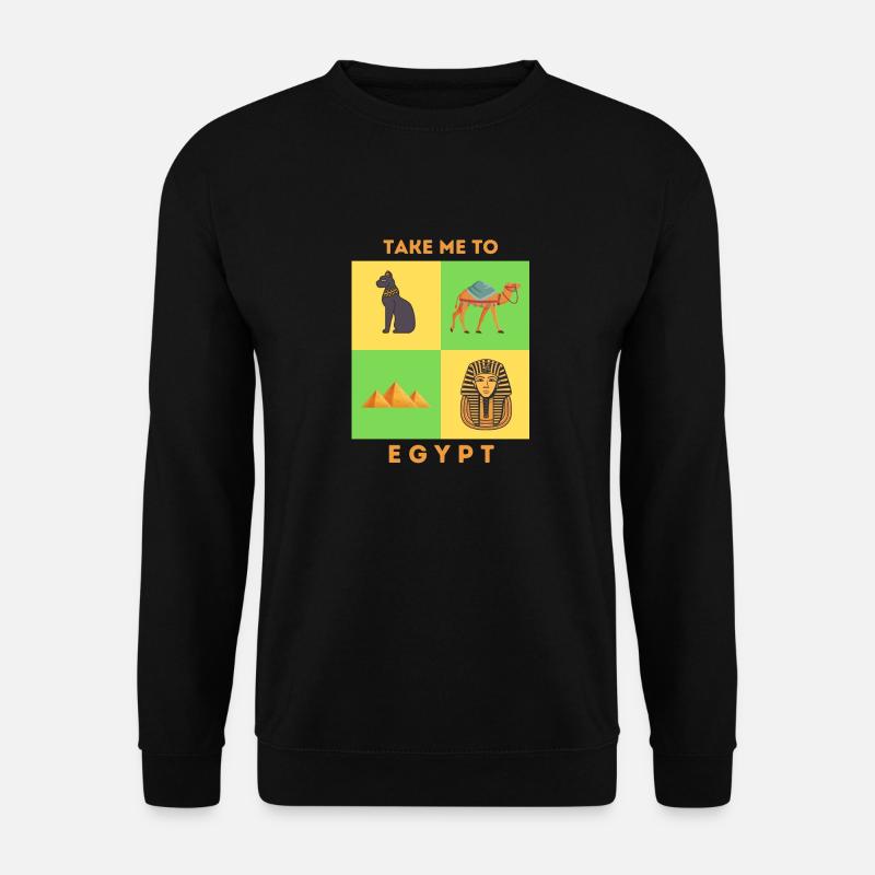 EMMÈNE-MOI EN ÉGYPTE - Sweat-shirt Unisexe - noir