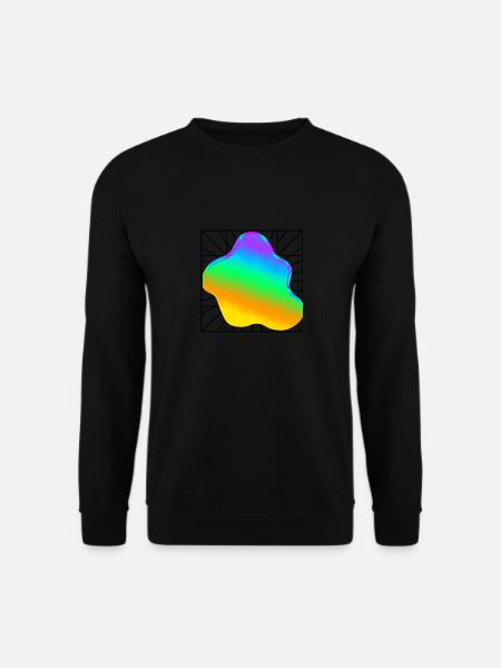 kleks farbe - Unisex Pullover - Schwarz