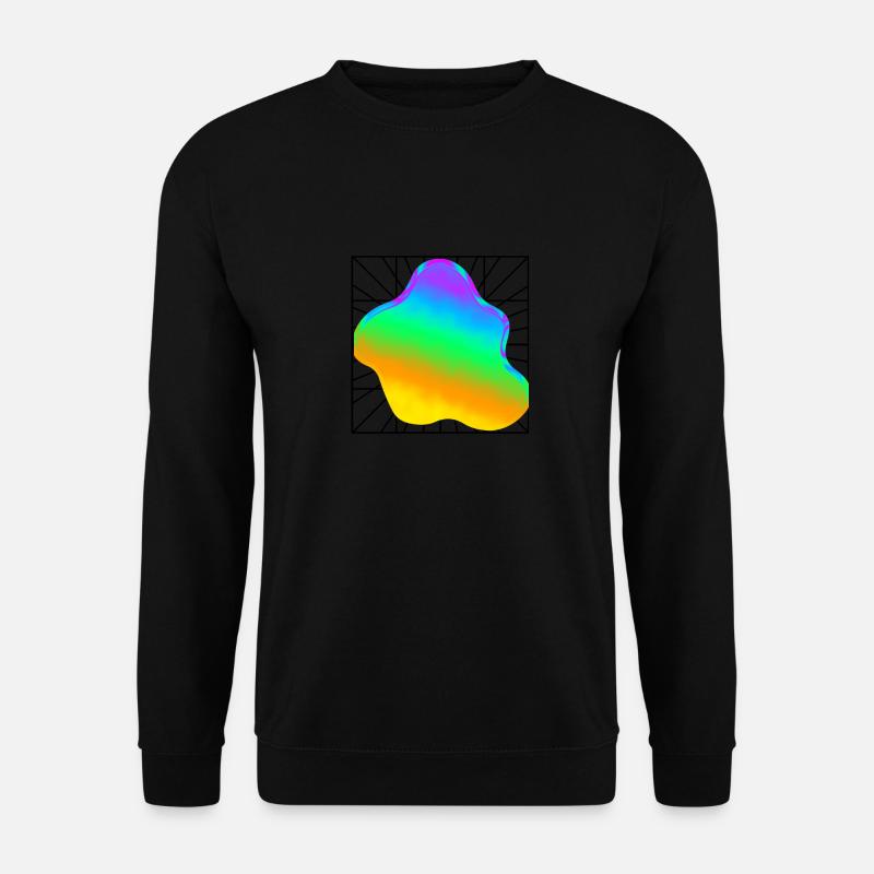 kleks farbe - Unisex Pullover - Schwarz