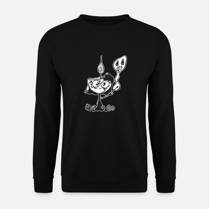 Vampirkerze - Unisex Pullover - Schwarz