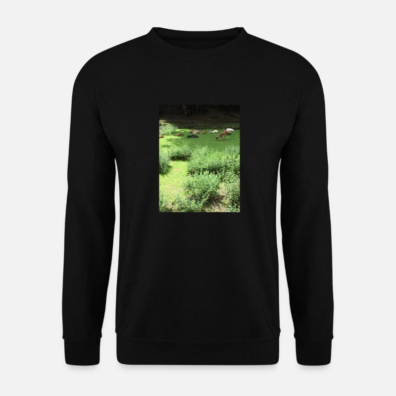 Wildtiere - Unisex Pullover - Schwarz