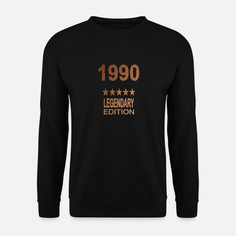 Legendary Edition 1990 Shirt - Unisex Pullover - Schwarz
