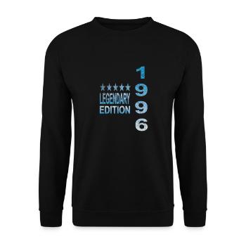 Legendary 1996 Edition - Unisex Pullover - Schwarz - Vorne - Alina (178cm) & Michal (187cm)