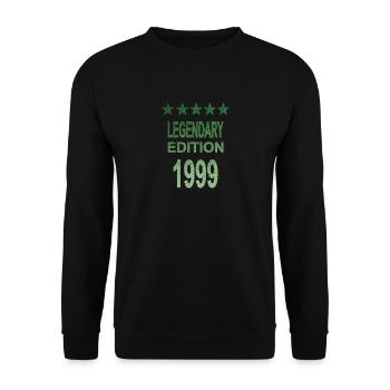 Legendary 1999 Edition - Unisex Sweatshirt - black - Front - Alina (178cm) & Michal (187cm)