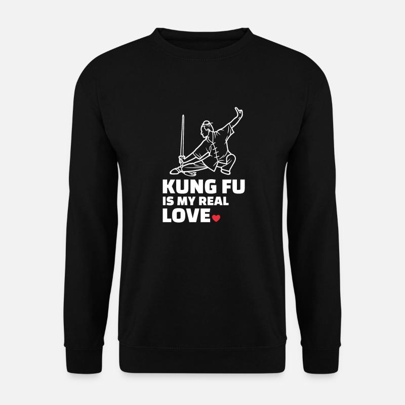 I love Kung-Fu - Unisex Sweatshirt - black