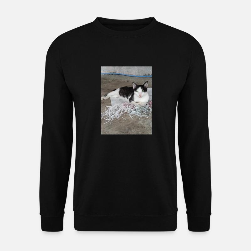 Katzen - Unisex Pullover - Schwarz