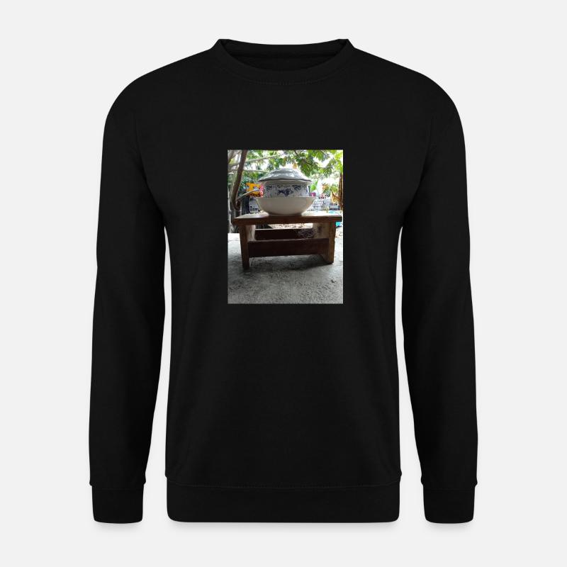 Kunst - Unisex Pullover - Schwarz