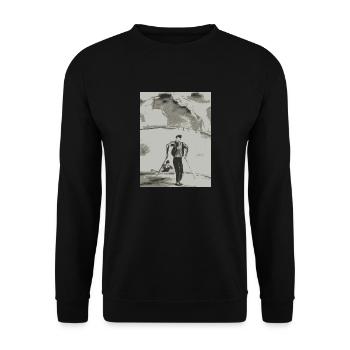 Skitour - Unisex Pullover - Schwarz - Vorne - Alina (178cm) & Michal (187cm)