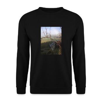 Dawn - Unisex Sweatshirt - black - Front - Alina (178cm) & Michal (187cm)