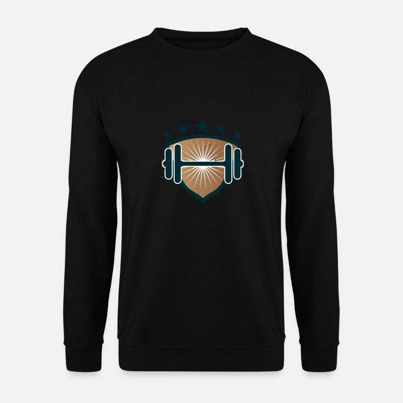 Hantelgewicht - Unisex Pullover - Schwarz