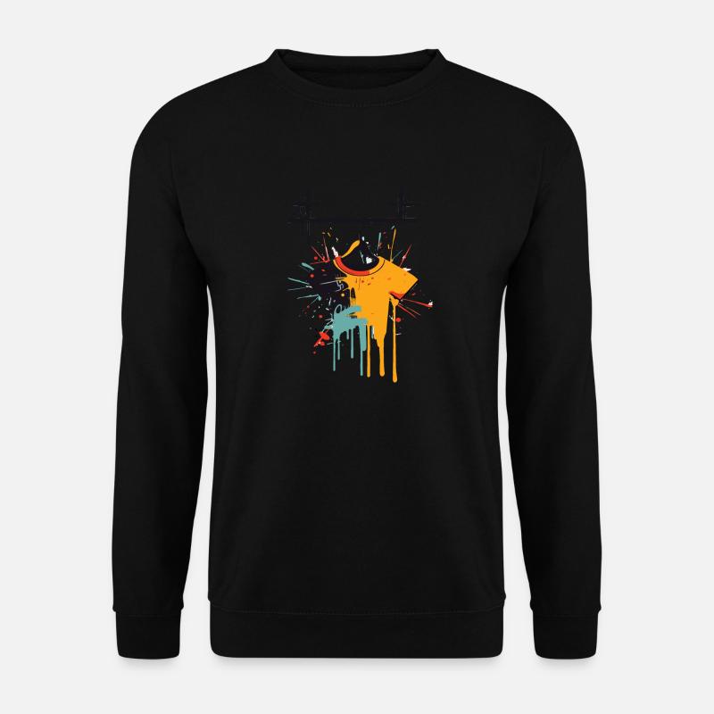 Graffiti Hemd - Unisex Pullover - Schwarz