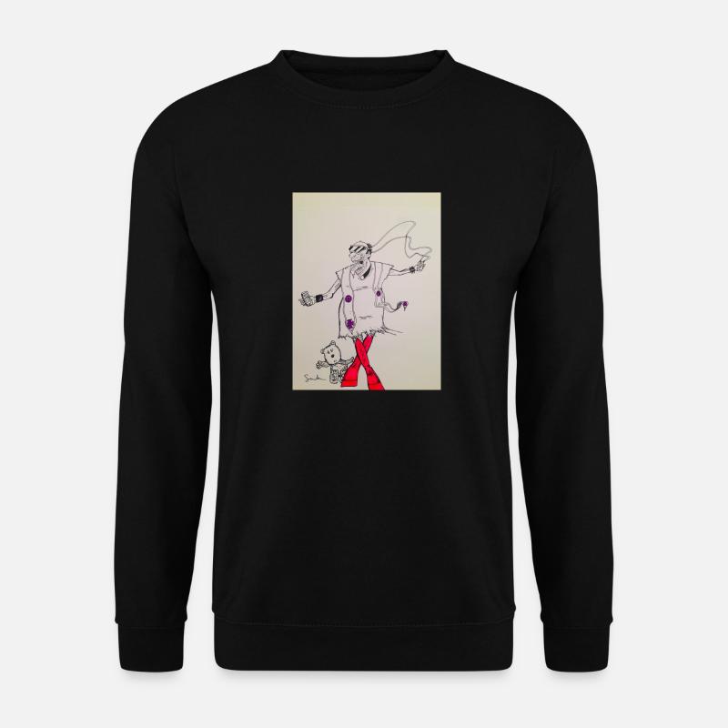 Virtual punk bishop - Unisex Sweatshirt - black