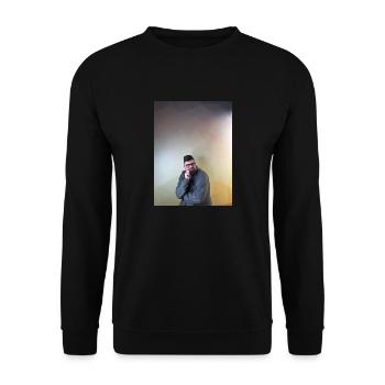 Tom Erik Risanger - Unisex Sweatshirt - black - Front - Alina (178cm) & Michal (187cm)