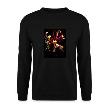 Dale Uselessness of Existence v5 - Unisex Sweatshirt - black - Front - Alina (178cm) & Michal (187cm)