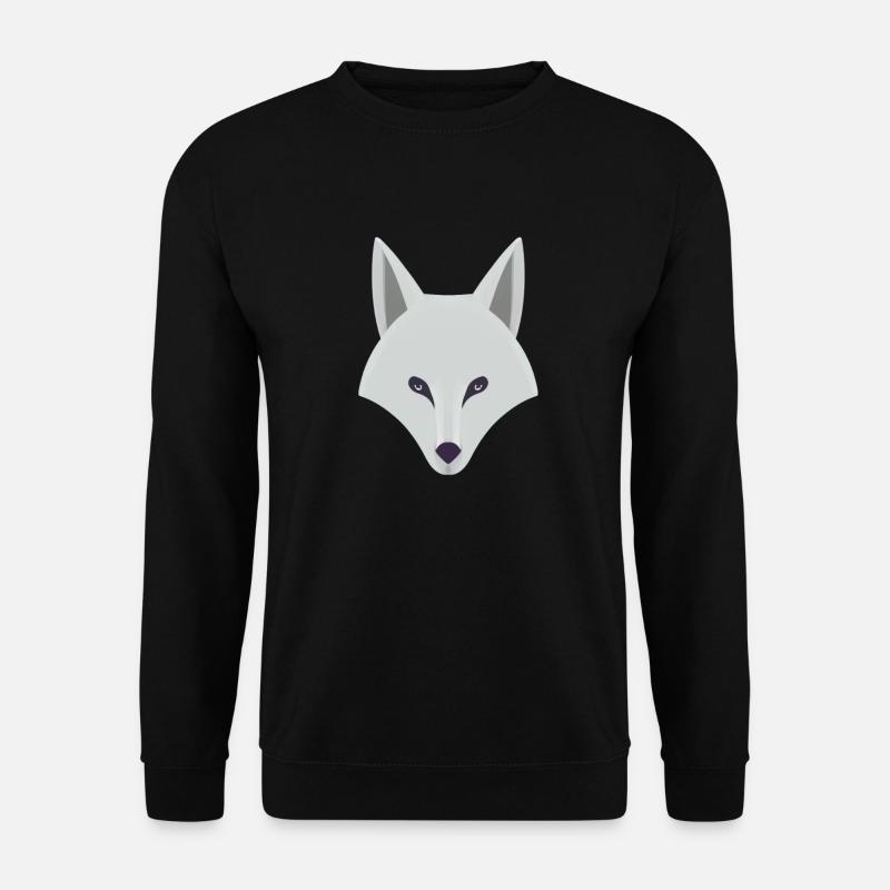 STILISIERTER SANDFUCHS - Unisex Pullover - Schwarz